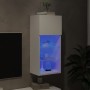 Mueble para TV con luces LED blanco 40,5x30x90 cm de , Muebles TV - Ref: Foro24-837043, Precio: 72,39 €, Descuento: %