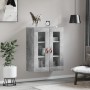 Armario de pared gris hormigón 69,5x34x90 cm de , Aparadores - Ref: Foro24-828456, Precio: 95,58 €, Descuento: %