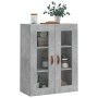 Armario de pared gris hormigón 69,5x34x90 cm de , Aparadores - Ref: Foro24-828456, Precio: 95,58 €, Descuento: %