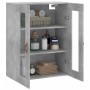Armario de pared gris hormigón 69,5x34x90 cm de , Aparadores - Ref: Foro24-828456, Precio: 95,58 €, Descuento: %