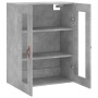 Armario de pared gris hormigón 69,5x34x90 cm de , Aparadores - Ref: Foro24-828456, Precio: 95,58 €, Descuento: %