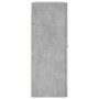 Armario de pared gris hormigón 69,5x34x90 cm de , Aparadores - Ref: Foro24-828456, Precio: 95,58 €, Descuento: %