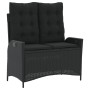 Juego comedor jardín 4 piezas con cojines ratán sintético negro de , Conjuntos de jardín - Ref: Foro24-3277455, Precio: 440,6...