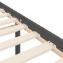 Cama de matrimonio personas mayores cabecero madera maciza gris de vidaXL, Camas y somieres - Ref: Foro24-3195553, Precio: 16...