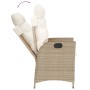 Set comedor de jardín 7 pzas con cojines ratán sintético beige de , Conjuntos de jardín - Ref: Foro24-3213239, Precio: 902,77...