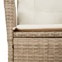 Set comedor de jardín 7 pzas con cojines ratán sintético beige de , Conjuntos de jardín - Ref: Foro24-3213239, Precio: 902,77...