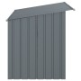 Caseta perros con tejado acero galvanizado gris 153x91x110 cm de , Casetas para perros - Ref: Foro24-172572, Precio: 151,01 €...