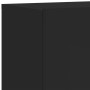 Muebles de TV de pared 6 piezas madera de ingeniería negro de , Muebles TV - Ref: Foro24-3216472, Precio: 213,93 €, Descuento: %