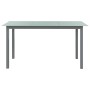 Set de comedor para jardín 7 piezas aluminio plata y negro de , Conjuntos de jardín - Ref: Foro24-3070636, Precio: 471,39 €, ...