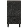 Aparador madera maciza de mango negro 40x33x75 cm de , Aparadores - Ref: Foro24-356842, Precio: 86,27 €, Descuento: %