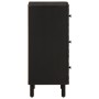 Aparador madera maciza de mango negro 40x33x75 cm de , Aparadores - Ref: Foro24-356842, Precio: 86,27 €, Descuento: %