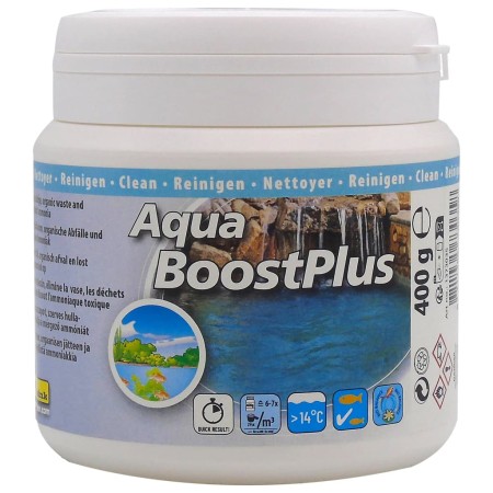 Ubbink Limpiador de agua de estanques Aqua Boost Plus 400 g 6500 l de , Accesorios para estanques y fuentes - Ref: Foro24-447...