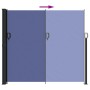 Toldo lateral retráctil azul 180x500 cm de , Sombrillas - Ref: Foro24-4004446, Precio: 101,80 €, Descuento: %