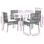 Set comedor de jardín 5 pzas con cojines ratán sintético beige de , Conjuntos de jardín - Ref: Foro24-3213632, Precio: 365,38...