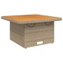 Set comedor de jardín 3 pzas con cojines ratán sintético beige de , Conjuntos de jardín - Ref: Foro24-3277483, Precio: 360,51...