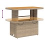 Set de comedor jardín con cojines 4 pzas ratán sintético beige de , Conjuntos de jardín - Ref: Foro24-3277372, Precio: 526,56...
