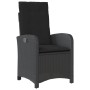 Juego comedor jardín 4 piezas con cojines ratán sintético negro de , Conjuntos de jardín - Ref: Foro24-3277332, Precio: 494,8...