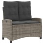 Juego de comedor jardín 2 pzas con cojines ratán sintético gris de , Conjuntos de jardín - Ref: Foro24-3277403, Precio: 319,2...