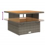 Juego de comedor de jardín 4 piezas con cojines ratán PE gris de , Conjuntos de jardín - Ref: Foro24-3277345, Precio: 534,80 ...