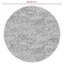 Alfombra de pelo largo moderna gris antracita Ø 160 cm de , Alfombras - Ref: Foro24-375202, Precio: 53,72 €, Descuento: %