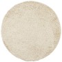 Alfombra de pelo largo moderna dorado Ø 80 cm de , Alfombras - Ref: Foro24-375353, Precio: 29,15 €, Descuento: %