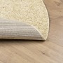 Alfombra de pelo largo moderna dorado Ø 80 cm de , Alfombras - Ref: Foro24-375353, Precio: 29,15 €, Descuento: %