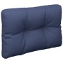 Cojines para muebles de palets 2 unidades tela azul marino de , Cojines para sillas y sofás - Ref: Foro24-378058, Precio: 35,...