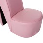 Sillón con forma de zapato de tacón cuero sintético rosa en Sillones | Comprar online en Foru.es
