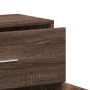 Aparador de madera de ingeniería marrón roble 60x31x70 cm de , Aparadores - Ref: Foro24-840470, Precio: 72,75 €, Descuento: %
