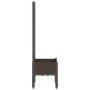 Jardinera con enrejado PP marrón 40x40x142 cm de , Maceteros y jardineras - Ref: Foro24-367920, Precio: 55,43 €, Descuento: %