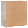 Aparador de madera de ingeniería gris hormigón 79x38x80 cm de , Aparadores - Ref: Foro24-840523, Precio: 101,11 €, Descuento: %