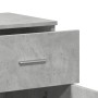 Aparador de madera de ingeniería gris hormigón 79x38x80 cm de , Aparadores - Ref: Foro24-840523, Precio: 101,11 €, Descuento: %