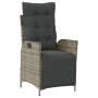 Set comedor de jardín 3 piezas con cojines ratán sintético gris de , Conjuntos de jardín - Ref: Foro24-3213427, Precio: 347,6...