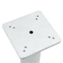 Base para sombrilla enterrada acero plateado 16x16x39,5 cm de , Bases para sombrillas - Ref: Foro24-4003367, Precio: 58,35 €,...