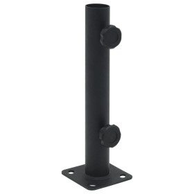Base de sombrilla para mástil de Ø32/34/38 mm acero negro mate de , Bases para sombrillas - Ref: Foro24-4003371, Precio: 19,5...