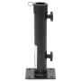 Base de sombrilla para mástil de Ø38/48 mm acero negro mate de , Bases para sombrillas - Ref: Foro24-4003373, Precio: 22,78 €...