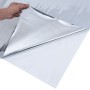 Películas solares estáticas efecto reflectante 3 uds plateado de , Láminas para ventana - Ref: Foro24-3208991, Precio: 57,10 ...