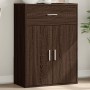 Aparador madera de ingeniería roble marrón 60x30x84 cm de , Aparadores - Ref: Foro24-840498, Precio: 76,15 €, Descuento: %