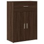 Aparador madera de ingeniería roble marrón 60x30x84 cm de , Aparadores - Ref: Foro24-840498, Precio: 76,15 €, Descuento: %