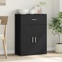 Aparador madera de ingeniería negro 60x30x84 cm de , Aparadores - Ref: Foro24-840493, Precio: 86,59 €, Descuento: %