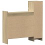 Zapatero madera de ingeniería roble Sonoma 100,5x28x100 cm de , Zapateros y organizadores de calzado - Ref: Foro24-840424, Pr...