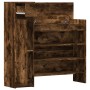 Zapatero madera de ingeniería roble ahumado 100,5x28x100 cm de , Zapateros y organizadores de calzado - Ref: Foro24-840426, P...