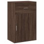 Armario almacenaje madera ingeniería marrón roble 56,5x39x90 cm de , Taquillas y armarios de almacenamiento - Ref: Foro24-840...