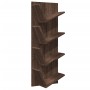 Estantería de pared 4 niveles marrón roble 33x16x90 cm de , Estantes y estanterías - Ref: Foro24-840722, Precio: 37,74 €, Des...