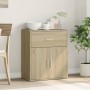 Aparador de madera de ingeniería roble Sonoma 60x31x70 cm de , Aparadores - Ref: Foro24-840466, Precio: 67,40 €, Descuento: %