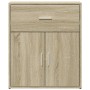 Aparador de madera de ingeniería roble Sonoma 60x31x70 cm de , Aparadores - Ref: Foro24-840466, Precio: 67,40 €, Descuento: %