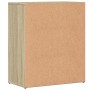 Aparador de madera de ingeniería roble Sonoma 60x31x70 cm de , Aparadores - Ref: Foro24-840466, Precio: 67,40 €, Descuento: %