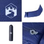 Colchón de camping autoinflable con almohada 1 persona azul de , Colchonetas para dormir - Ref: Foro24-4007137, Precio: 60,14...