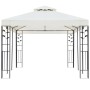 Cenador con doble techo acero blanco 6x3 m de , Carpas y cenadores - Ref: Foro24-362376, Precio: 350,68 €, Descuento: %