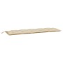 Cojín de banco de jardín tela Oxford beige 180x50x7 cm de , Cojines para sillas y sofás - Ref: Foro24-361624, Precio: 33,65 €...